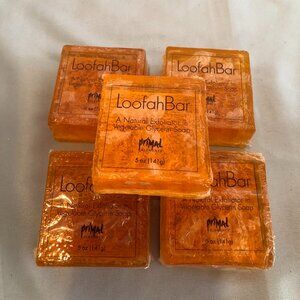 LOT of 5 Primal Elements LOOAFAH Bar - TAHITIAN VANILLA 5 oz ea